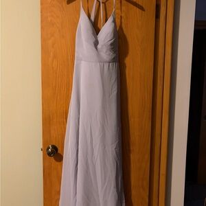 Elegant Lavender Evening Gown